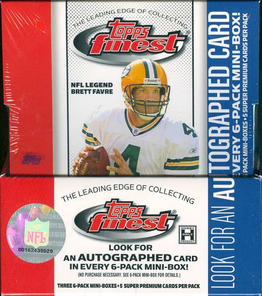 2010 Topps Finest Football Hobby Box