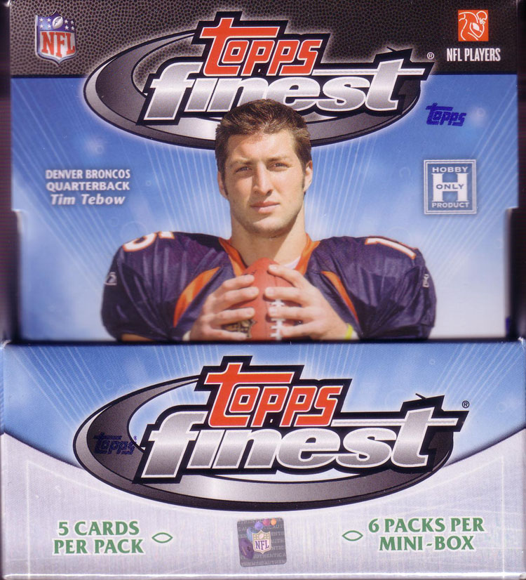 2010 Topps Finest Football Hobby Box